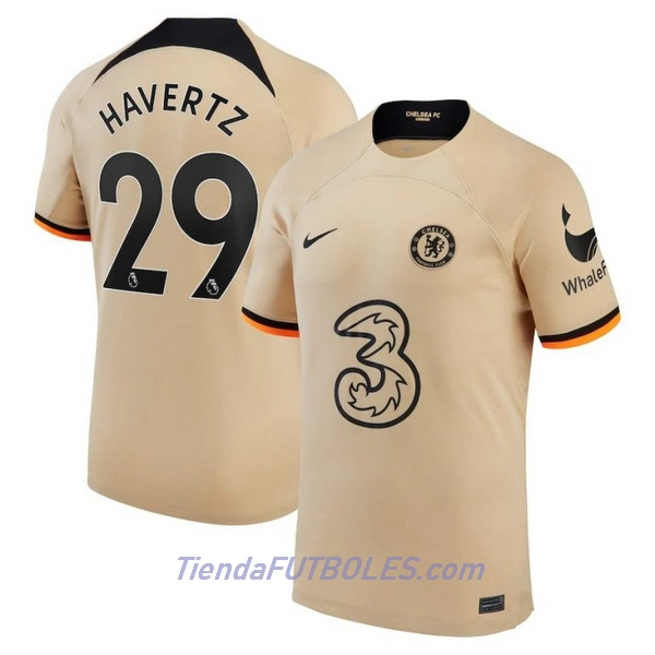 Camiseta Chelsea Havertz 29 Hombre Tercera 2022/23