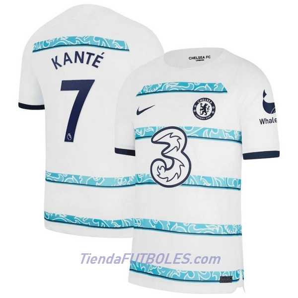 Camiseta Chelsea Kante 7 Hombre Segunda 2022/23