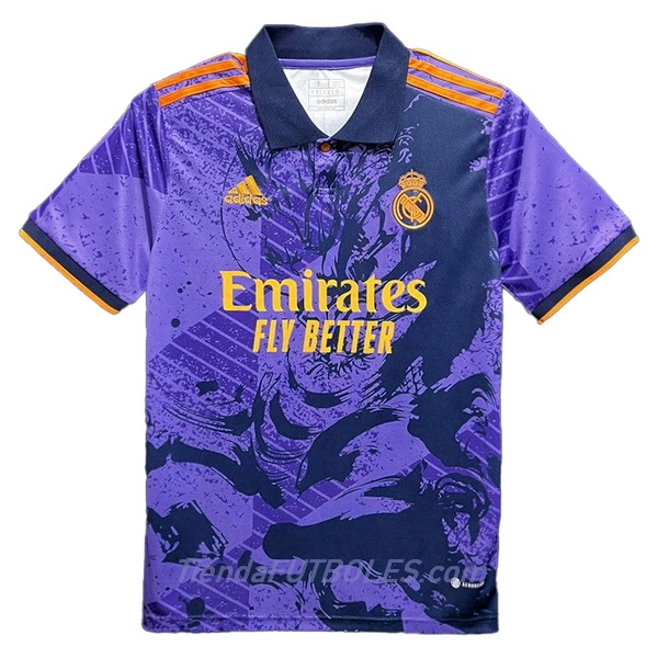 Camiseta Real Madrid Dragon Hombre 23/24 Púrpura - Especial