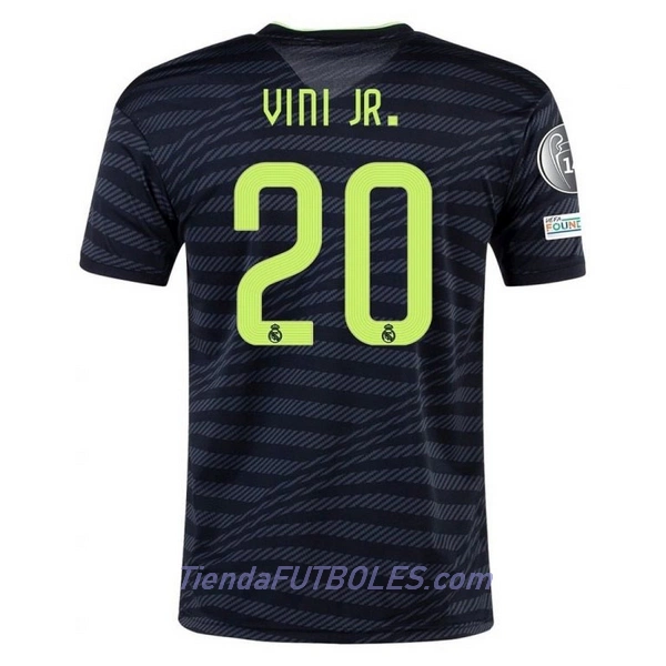 Camiseta Real Madrid VINI JR 20 Hombre Tercera 2022/23