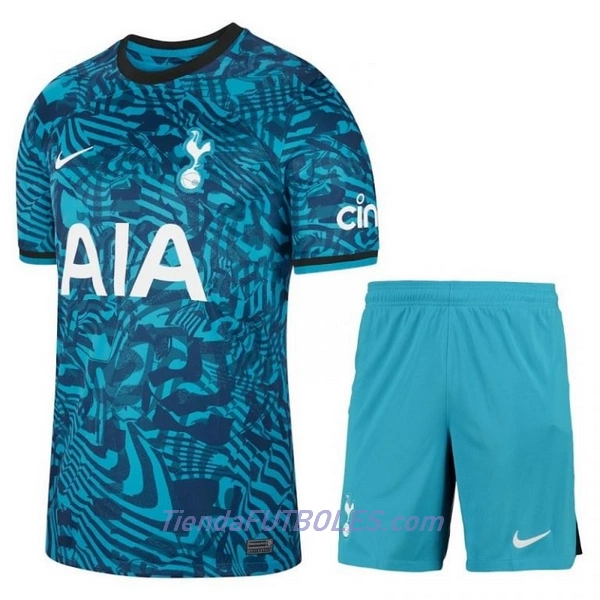 Conjunto Tottenham Hotspur Niño Tercera 2022/23