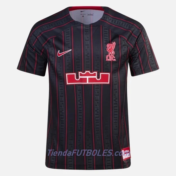 Liverpool X Lebron James Camiseta De Entrenamiento Hombre 2023