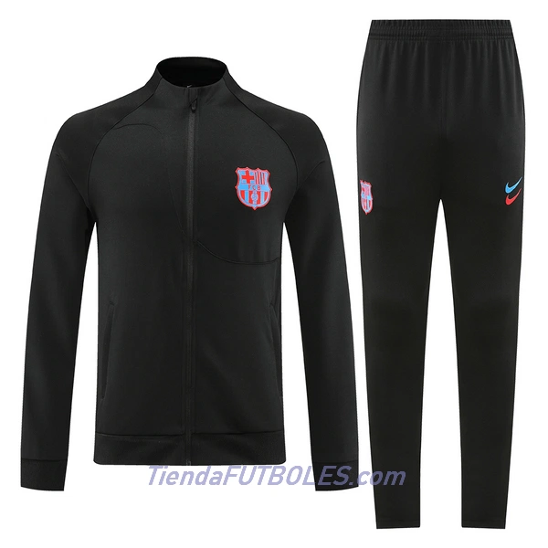 Barcelona Conjunto De Chaqueta De Entrenamiento Hombre 2022/23 Negra