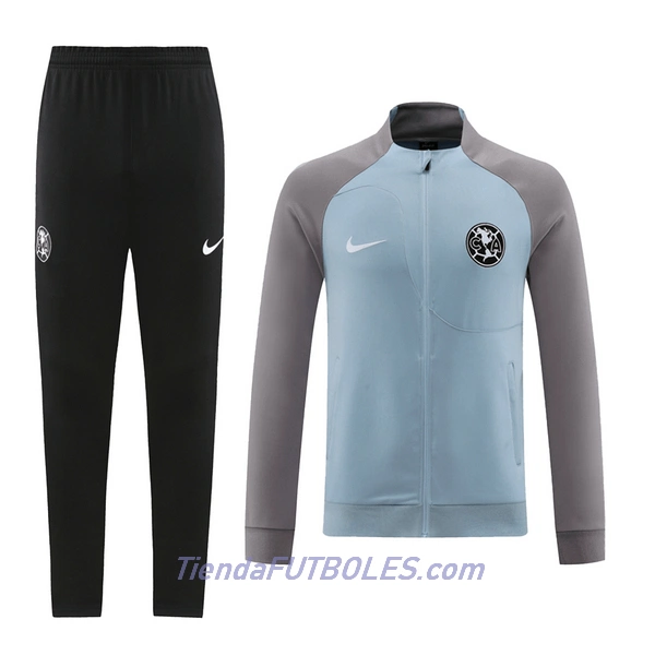 Club América Blue Conjunto De Chaqueta De Entrenamiento Hombre 2022/23 Gris