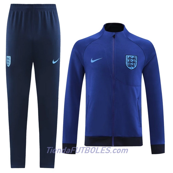 Inglaterra Conjunto De Chaqueta De Entrenamiento Hombre 2022 Azul