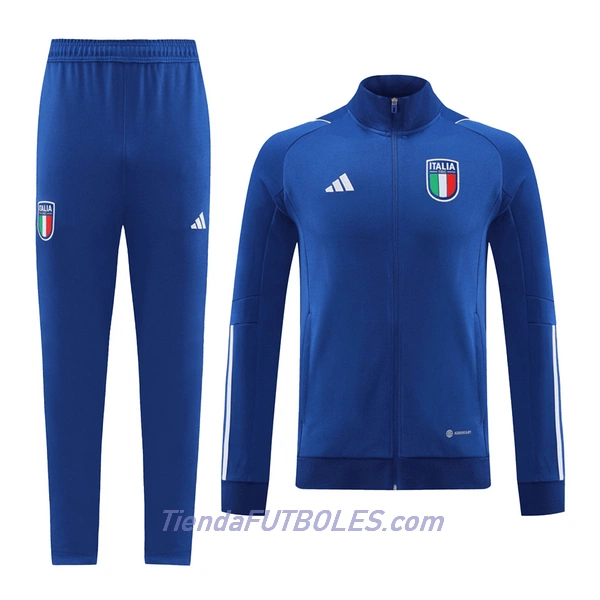 Italia Conjunto De Chaqueta De Entrenamiento Hombre 2022/23 Azul