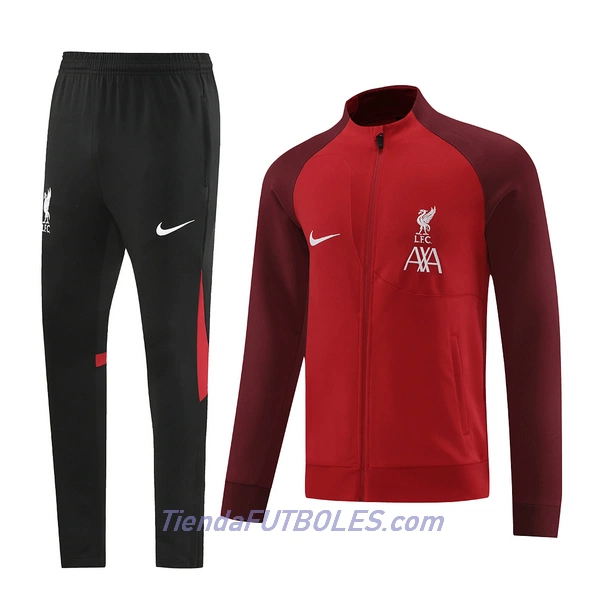 Liverpool Conjunto De Chaqueta De Entrenamiento Niño 2022/23 Roja