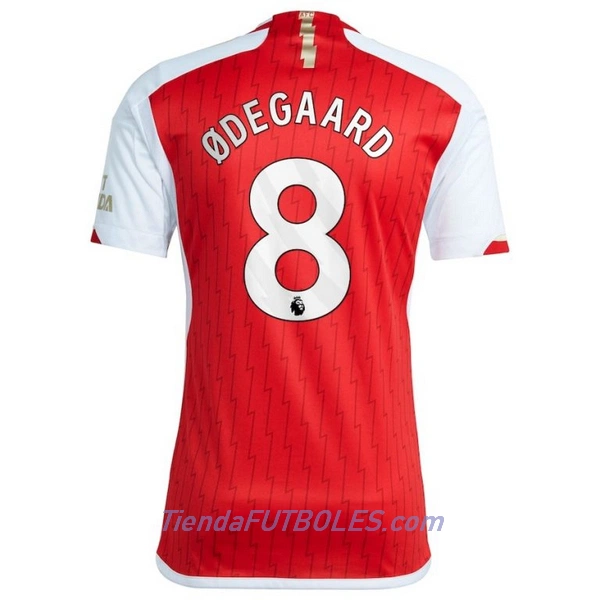 Camiseta Arsenal Odegaard 8 Hombre Primera 23/24
