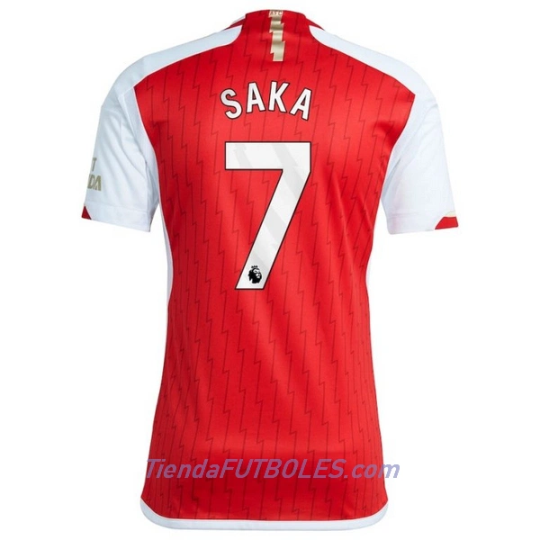 Camiseta Arsenal Saka 7 Hombre Primera 23/24