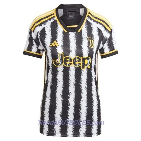 Camiseta Juventus Chiesa 7 Mujer Primera 23/24