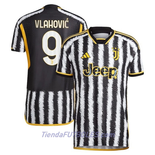 Camiseta Juventus Vlahovic 9 Hombre Primera 23/24