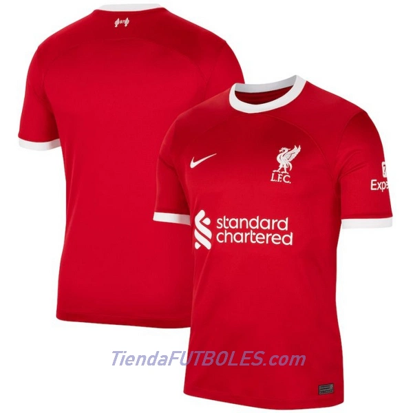 Camiseta Liverpool Hombre Primera 23/24