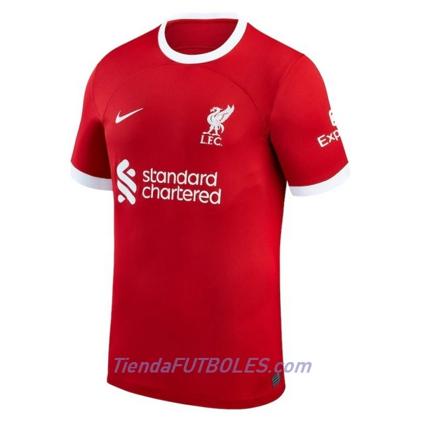 Camiseta Liverpool Luis Díaz 23 Hombre Primera 23/24