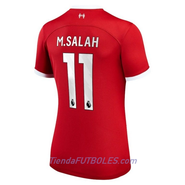 Camiseta Liverpool M.Salah 11 Mujer Primera 23/24