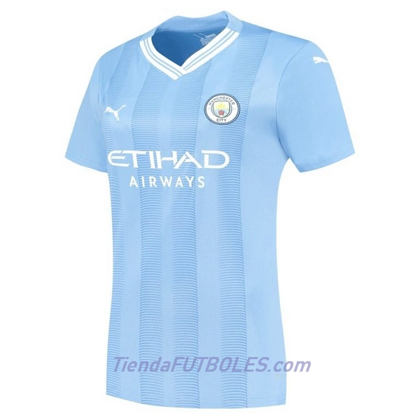 Camiseta Manchester City Mujer Primera 23/24
