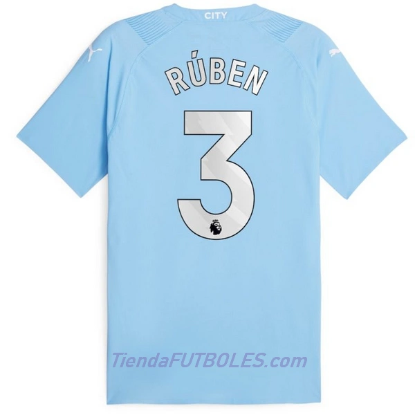 Camiseta Manchester City Rúben 3 Hombre Primera 23/24