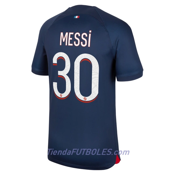Camiseta Paris Saint-Germain Messi 30 Hombre Primera 23/24