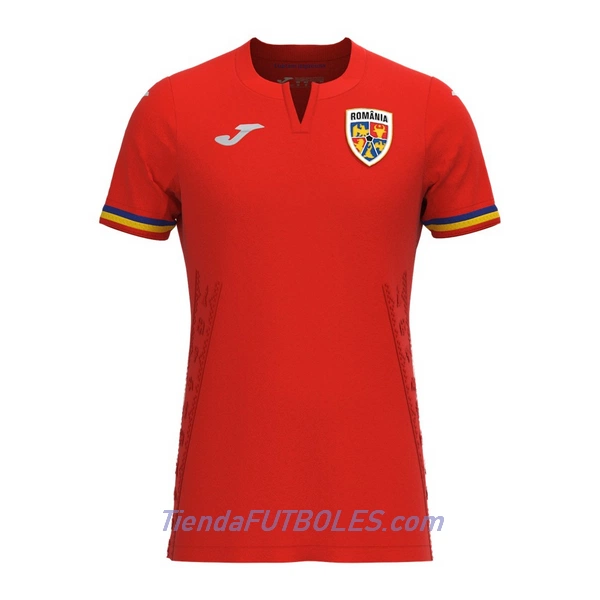 Camiseta Rumania Hombre Segunda 2023