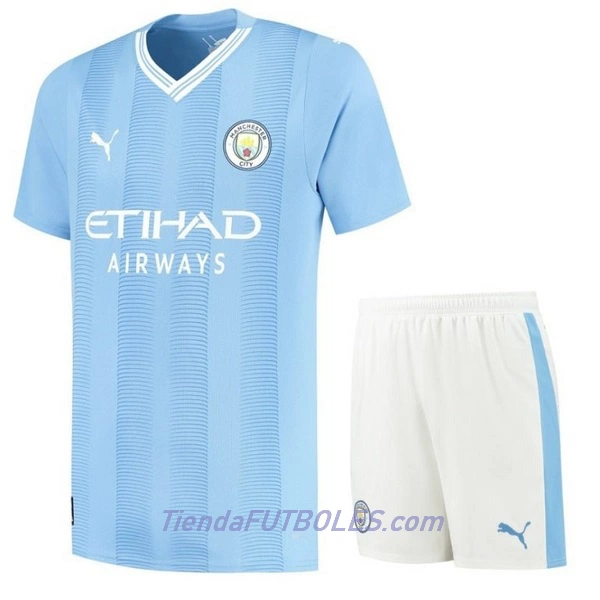 Conjunto Manchester City Niño Primera 23/24