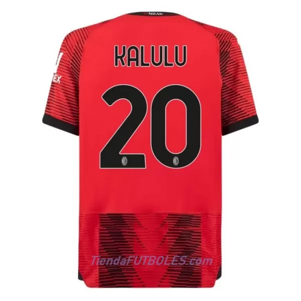 Camiseta AC Milan Kalulu 20 Hombre Primera 23/24