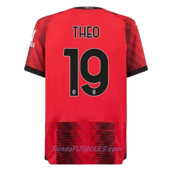 Camiseta AC Milan Theo 19 Hombre Primera 23/24