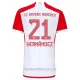 Camiseta FC Bayern de Múnich Lucas Hernandez 21 Hombre Primera 23/24