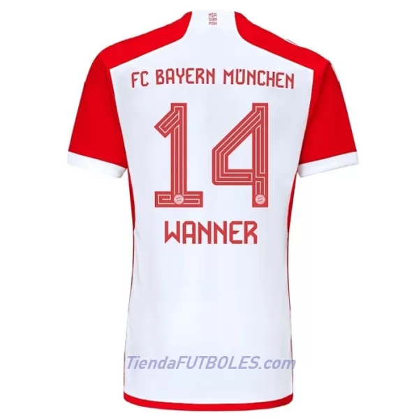 Camiseta FC Bayern de Múnich Wanner 14 Hombre Primera 23/24