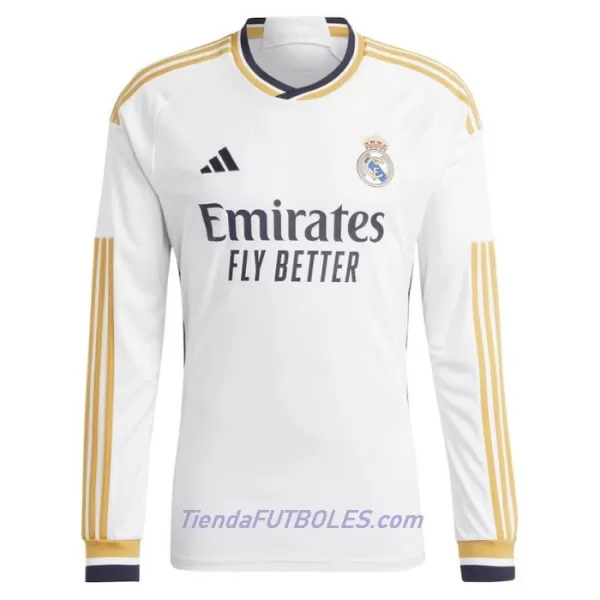 Camiseta Manga Larga Real Madrid Hombre Primera 23/24