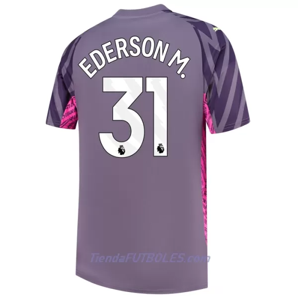 Camiseta Portero Manchester City Ederson Hombre Segunda 23/24