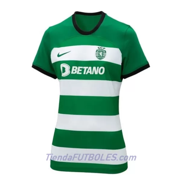 Camiseta Sporting CP Lisbon Mujer Primera 23/24