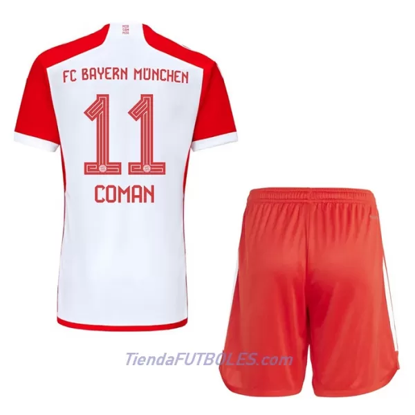 Conjunto FC Bayern de Múnich Coman 11 Niño Primera 23/24