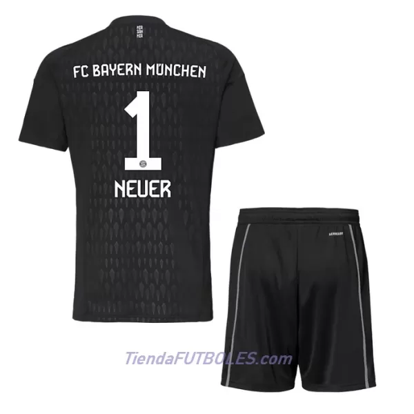 Conjunto Portero FC Bayern de Múnich Manuel Neuer 1 Niño Primera 23/24