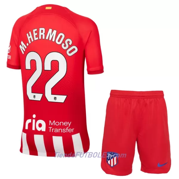Conjunto Atlético Madrid M.Hermoso 22 Niño Primera 23/24