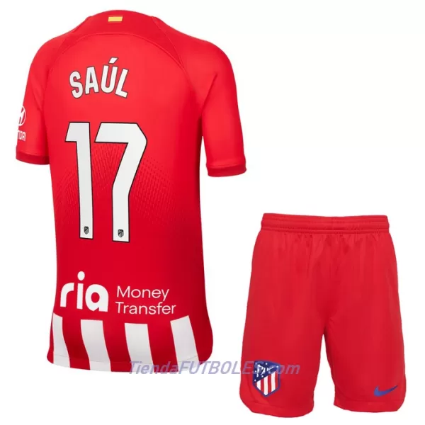 Conjunto Atlético Madrid Saul 17 Niño Primera 23/24