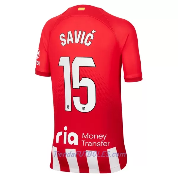 Conjunto Atlético Madrid Savic 15 Niño Primera 23/24