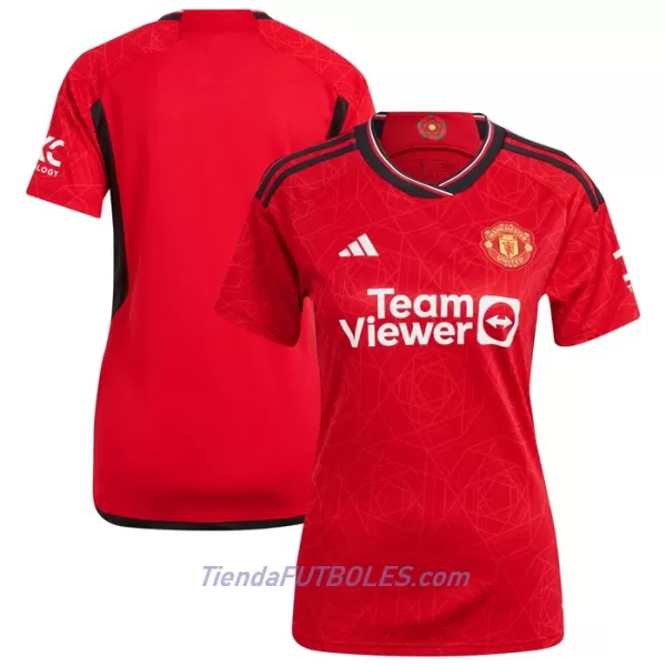 Camiseta Manchester United Mujer Primera 23/24