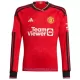 Camiseta Manga Larga Manchester United Bruno Fernandes 8 Hombre Primera 23/24