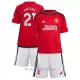 Conjunto Manchester United Antony 21 Niño Primera 23/24