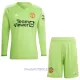 Conjunto Portero Manchester United Niño Primera 23/24 Manga Larga