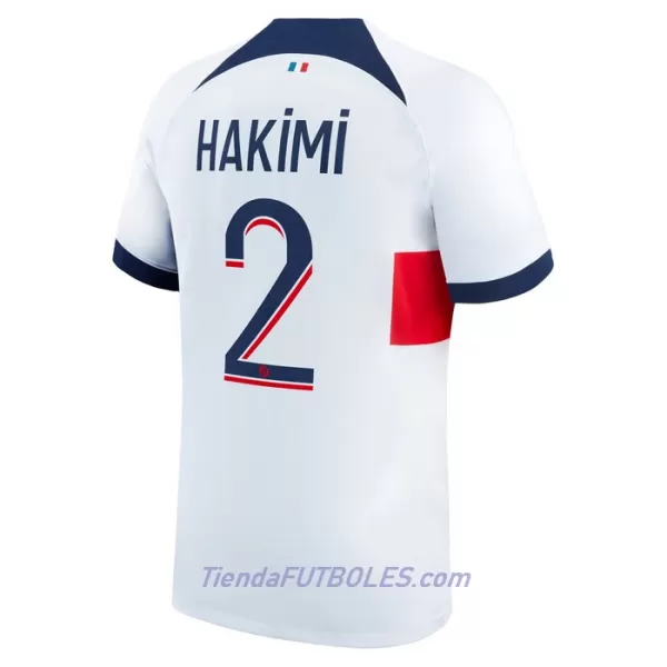 Camiseta Paris Saint-Germain Hakimi 2 Hombre Segunda 23/24