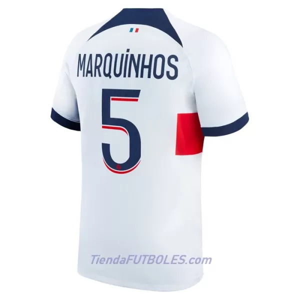 Camiseta Paris Saint-Germain Marquinhos 5 Hombre Segunda 23/24