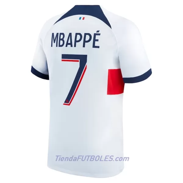 Camiseta Paris Saint-Germain Mbappé 7 Hombre Segunda 23/24