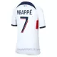 Camiseta Paris Saint-Germain Mbappé 7 Mujer Segunda 23/24