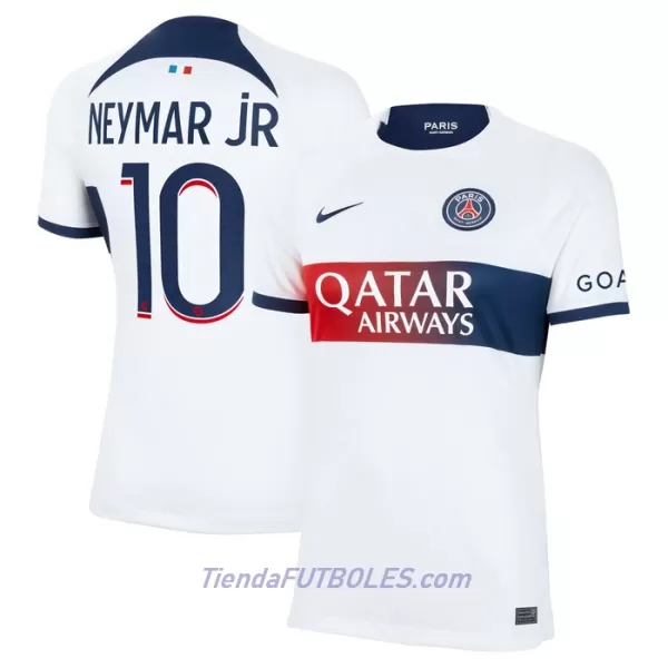 Camiseta Paris Saint-Germain Neymar Jr 10 Mujer Segunda 23/24