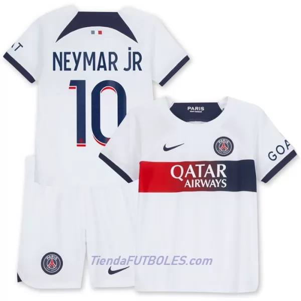 Conjunto Paris Saint-Germain Neymar Jr 10 Niño Segunda 23/24