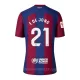 Camiseta FC Barcelona Frenkie de Jong 21 Hombre Primera 23/24