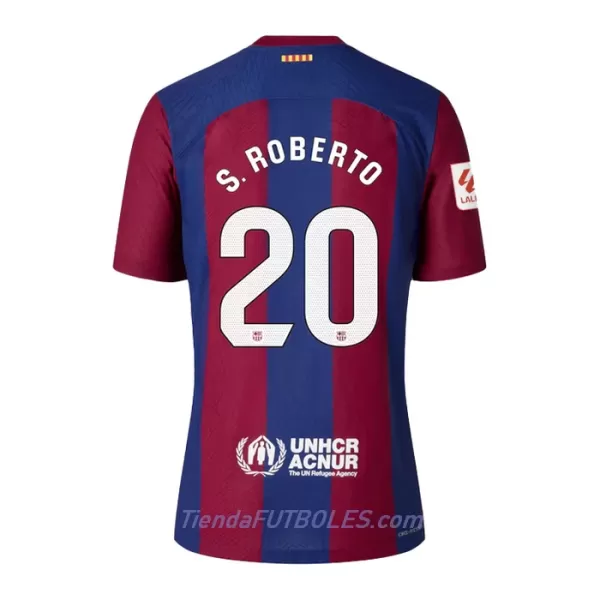 Camiseta FC Barcelona S. Roberto 20 Hombre Primera 23/24