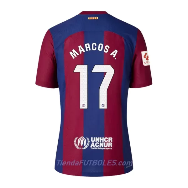 Conjunto FC Barcelona Marcos A. 17 Niño Primera 23/24