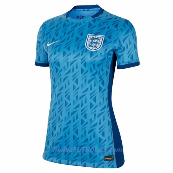 Camiseta Inglaterra World Cup Mujer Segunda 2023