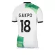 Camiseta Liverpool Gakpo 18 Hombre Segunda 23/24